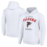 Atlanta Falcons Starter Unisex Logo Pullover Hoodie White | NFL