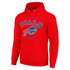 Buffalo Bills Starter Unisex Logo Pullover Hoodie Red | NFL