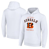 Cincinnati Bengals Starter Unisex Logo Pullover Hoodie White | NFL