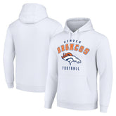 Denver Broncos Starter Unisex Logo Pullover Hoodie White | NFL