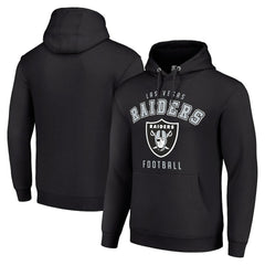 Las Vegas Raiders Starter Unisex Logo Pullover Hoodie Black | NFL