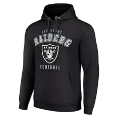 Las Vegas Raiders Starter Unisex Logo Pullover Hoodie Black | NFL