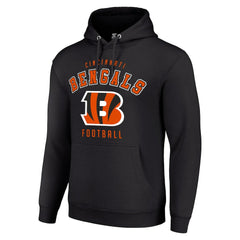 Cincinnati Bengals Starter Unisex Logo Pullover Hoodie Black | NFL