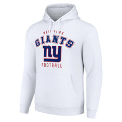New York Giants Starter Unisex Logo Pullover Hoodie White | NFL