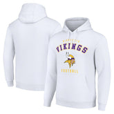 Minnesota Vikings Starter Unisex Logo Pullover Hoodie White | NFL