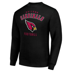 Arizona Cardinals Starter Team Logo Pullover Sweatshirt Black | NFL