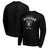 Las Vegas Raiders Starter Team Logo Pullover Sweatshirt Black | NFL