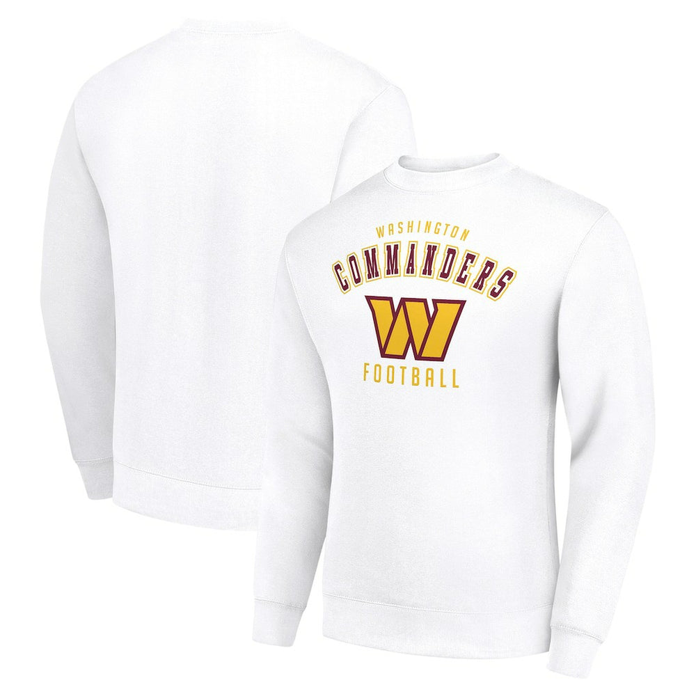 Washington Commanders Starter Team Logo Pullover Sweatshirt White | NFL