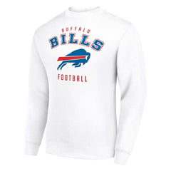 Buffalo Bills Starter Team Logo Pullover Sweatshirt White | NFL