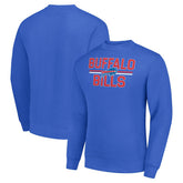 Buffalo Bills Starter Team Mesh Print Graphic Pullover Sweatshirt Royal | NFL