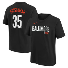 Adley Rutschman Baltimore Orioles Nike Youth Fuse City Connect Name & Number T-Shirt - MLB