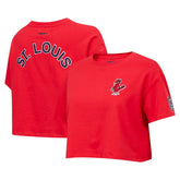 Washington Nationals Pro Standard Women's Classic SJ Cropped Boxy T-Shirt - MLB