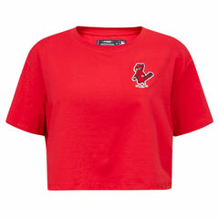 Washington Nationals Pro Standard Women's Classic SJ Cropped Boxy T-Shirt - MLB