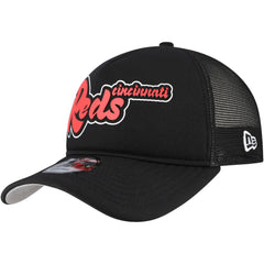 Cincinnati Reds New Era Retro Bold A-Frame Trucker 9FORTY Adjustable Hat - MLB