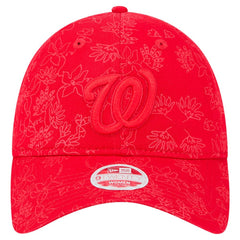 Washington Nationals New Era Women's Tonal Floral 9TWENTY Adjustable Hat - MLB