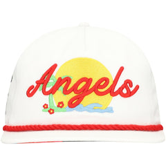 Los Angeles Angels New Era Paradise Golfer Adjustable Hat - MLB