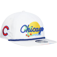 Chicago Cubs New Era Paradise Golfer Adjustable Hat - MLB