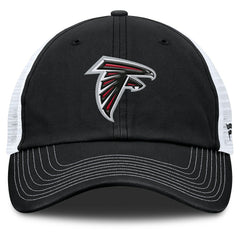 Atlanta Falcons Trucker Adjustable Hat Black/White | Fanatics