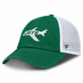 New York Jets Vintage Trucker Adjustable Hat Kelly Green/White | Fanatics