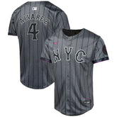 Francisco Alvarez New York Mets Nike Youth 2024 City Connect Limited Player Jersey - MLB