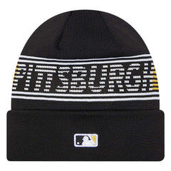 Pittsburgh Pirates New Era Authentic Collection Cuffed Knit Hat - MLB