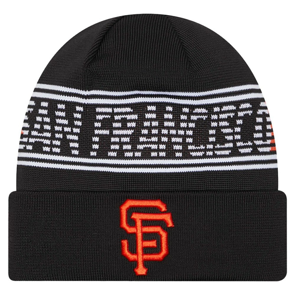 San Francisco Giants New Era Authentic Collection Cuffed Knit Hat - MLB