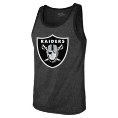 Maxx Crosby Las Vegas Raiders Majestic Threads Tri-Blend Player Name & Number Tank Top Black | NFL