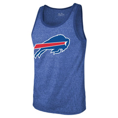 Josh Allen Buffalo Bills Majestic Threads Tri-Blend Player Name & Number Tank Top Royal | NFL
