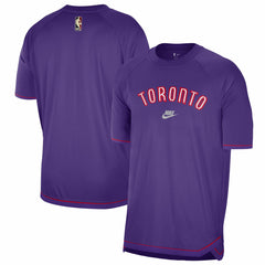 Toronto Raptors 2024/25 Classic Edition Pregame Shooting T-Shirt Purple - NBA