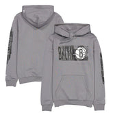 Brooklyn Nets Tip-Off Collection Pullover Hoodie Charcoal - NBA