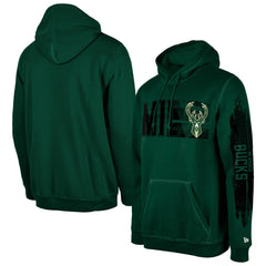 Milwaukee Bucks Tip-Off Collection Pullover Hoodie Hunter Green - NBA