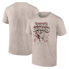 Luke Combs x Arizona Cardinals Growin' Up and Gettin' Old Tour T-Shirt Tan | Fanatics