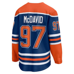 Connor McDavid Edmonton Oilers Fanatics Home Breakaway Jersey - Royal - NHL