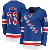 Matt Rempe New York Rangers Fanatics Women's Home Breakaway Jersey - Blue - NHL