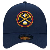 Denver Nuggets A-Frame 9FORTY Adjustable Hat Navy - NBA