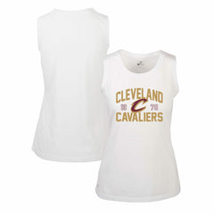 Cleveland Cavaliers Levelwear Women's Macy Tank Top White - NBA
