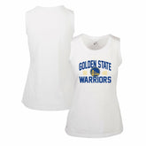 Golden State Warriors Levelwear Women's Macy Tank Top White - NBA