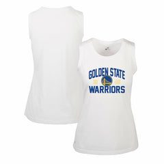 Golden State Warriors Levelwear Women's Macy Tank Top White - NBA