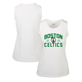Boston Celtics Levelwear Women's Macy Tank Top White - NBA