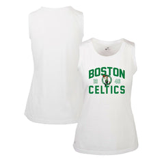 Boston Celtics Levelwear Women's Macy Tank Top White - NBA