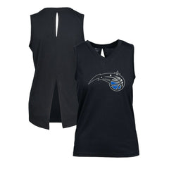Orlando Magic Levelwear Women's Paisley Core V-Neck Tank Top Black - NBA