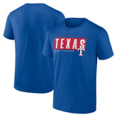 Texas Rangers Blocked Out T-Shirt - MLB