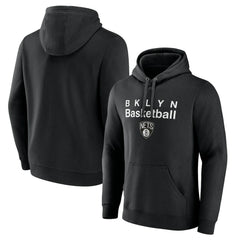 Brooklyn Nets Pick & Roll Coverage Pullover Hoodie Black - NBA