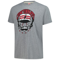 Cincinnati Reds Homage Grateful Dead Tri-Blend T-Shirt - MLB