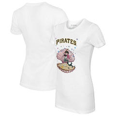 Pittsburgh Pirates Tiny Turnip Women's Mermaid T-Shirt - MLB