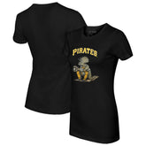 Pittsburgh Pirates Tiny Turnip Women's Triceratops T-Shirt - MLB