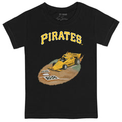 Pittsburgh Pirates Tiny Turnip Youth Racecar T-Shirt - MLB