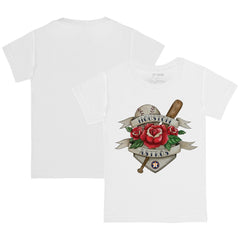 Houston Astros Tiny Turnip Youth American Traditional Rose T-Shirt - MLB