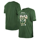 Milwaukee Bucks Unisex Summer Classics T-Shirt Hunter Green - NBA