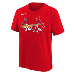 Nolan Arenado St. Louis Cardinals Nike Youth 2024 City Connect Name & Number T-Shirt - MLB